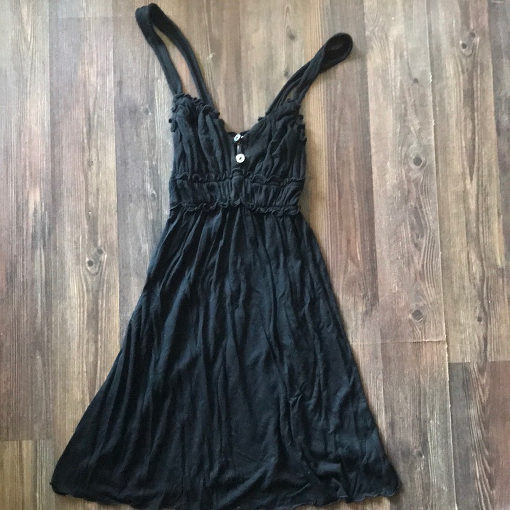 Black summer dress